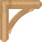 Ekena Millwork Thorton Craftsman Rough Sawn Bracket, Western Red Cedar, 6"W x 30"D x 30"H BKT06X30X30THR04RWR - alternate 2